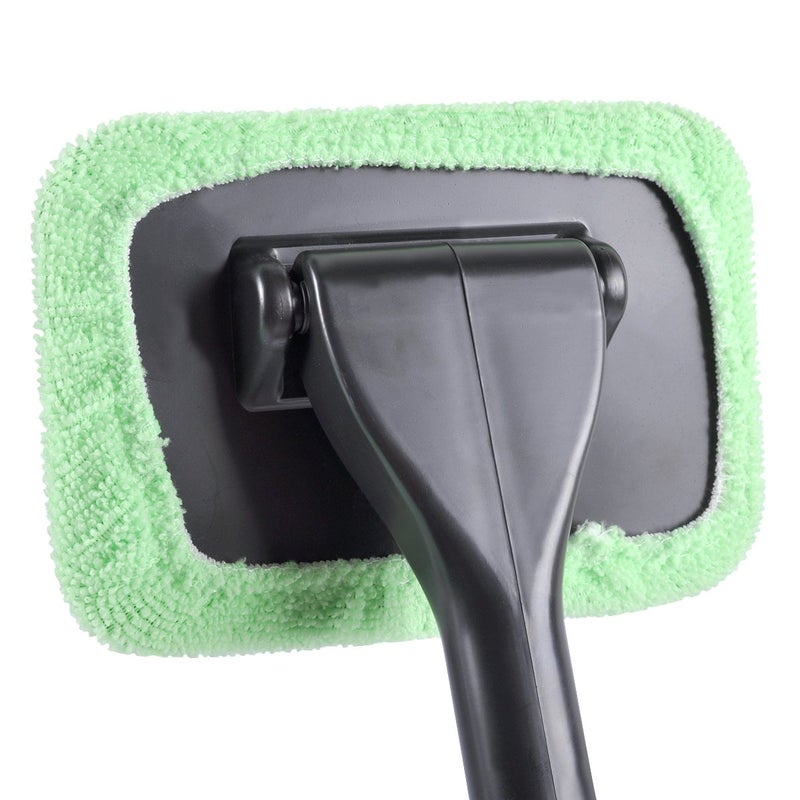 AutoEC Auto Glass Cleaner Wiper Keeps Cars Vehicles Interior Exterior Windshields Windows Clean, Come with 2 Pads Washer Towel and 30ml Spray Bottle, Use Wet or Dry - Image 5
